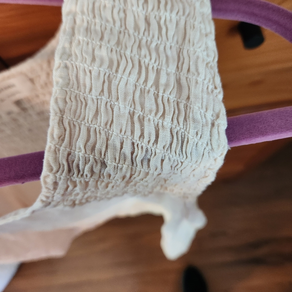 cloth & stone cream sleevless size XL - Picture 5 of 6